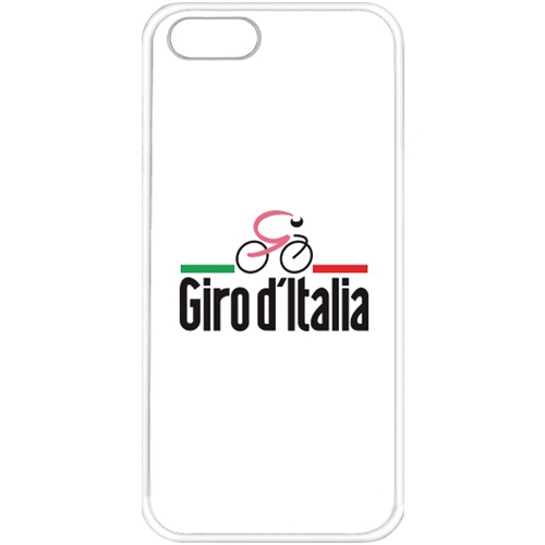 Giro de Italia(ジロデイタリア)iPhoneカバー(Eデザイン / ホワイト)