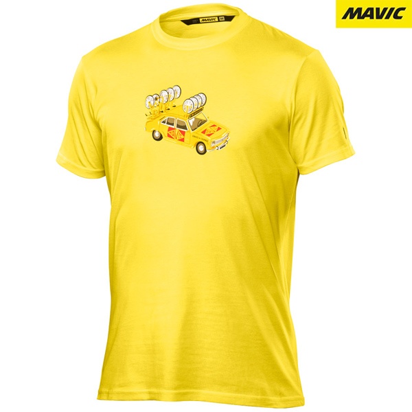 MAVIC(マビック)SSC YELLOW CAR Tシャツ(イエロー02)