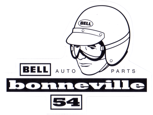 BELL(ベル)ロゴイメージステッカー(bonneville 54)