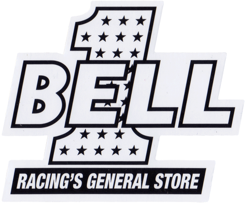 BELL(ベル)ロゴイメージステッカー(RACING’S GENERAL STORE)