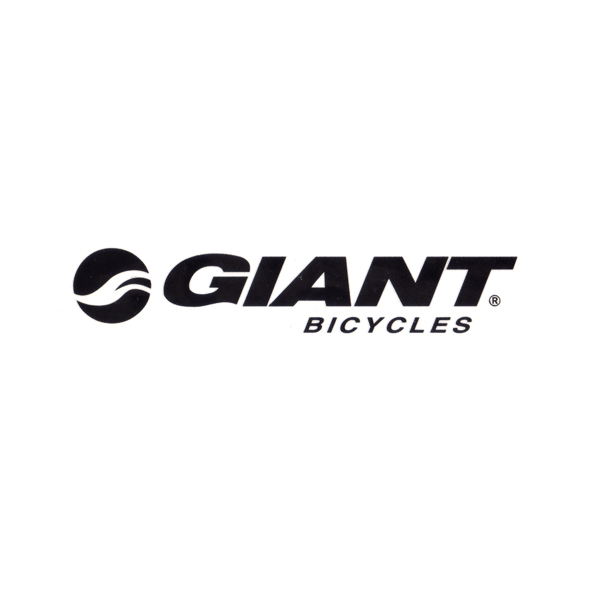 GIANT(ジャイアント)ロゴステッカー(ブラック / Mサイズ)