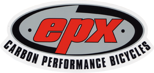epx CARBON BIKES ロゴステッカー(ラージサイズ)
