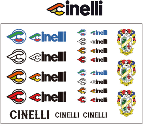 Cinelli(チネリ)ロゴステッカー