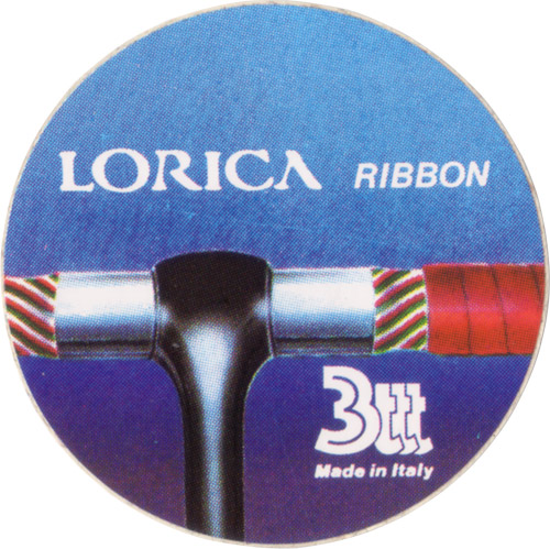 3T(スリーティ)ビンテージロゴステッカー(LORICA RIBBON)