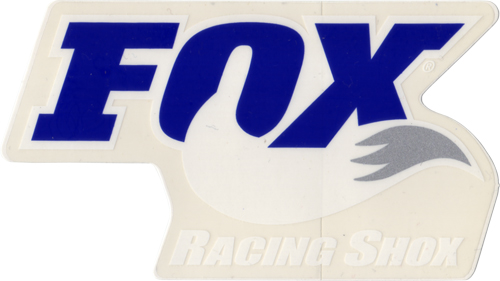 FOX RACING SHOX(フォックスレーシングショックス)ロゴステッカー