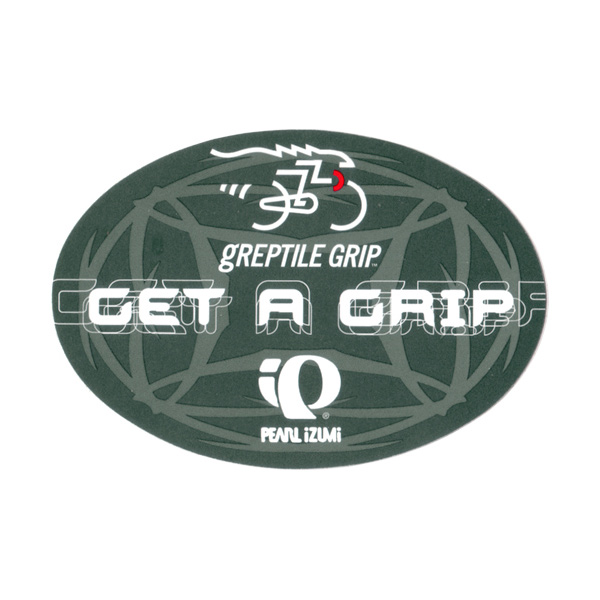 PEARL iZUMi(パールイズミ)ステッカー(GET A GRIP)