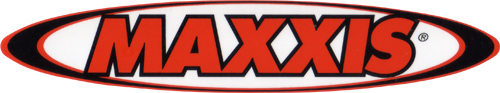 MAXXIS(マキシス)ロゴステッカー(楕円型 / Mサイズ)