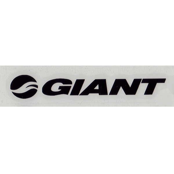 GIANT(ジャイアント)ロゴステッカー(ブラック / W18 / H2.7)
