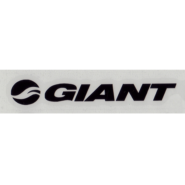 GIANT(ジャイアント)ロゴステッカー(ブラック/W18/H2.7)