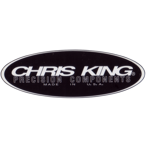 CHRIS KING(クリスキング)ロゴステッカー(ブラック)