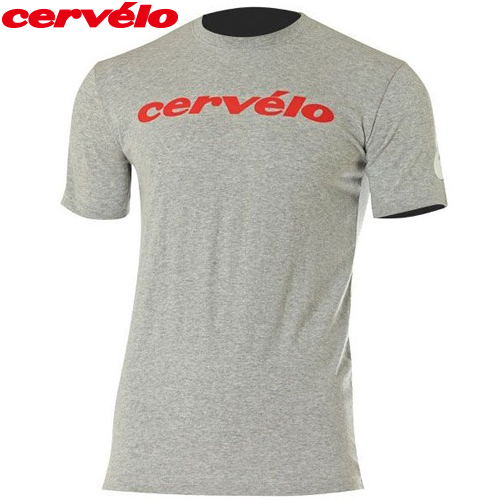 cervelo(サーベロ)Tシャツ(グレー / レッド)