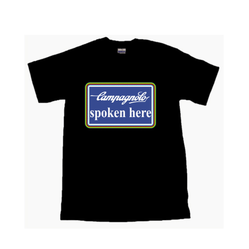 CAMPAGNOLO(カンパニョーロ)Tシャツ(Eデザイン / spoken here)