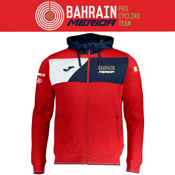 BAHRAIN MERIDA(バーレーンメリダ)フードパーカー(レッド)