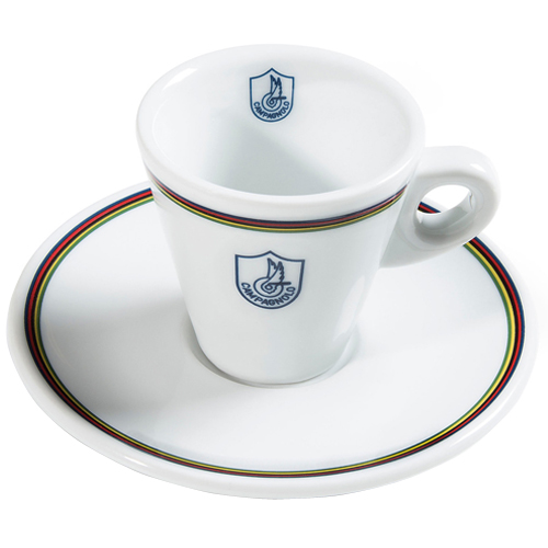CAMPAGNOLO(カンパニョーロ)ESPRESSO CUP(エスプレッソカップ)(ホワイト / レインボーライン)