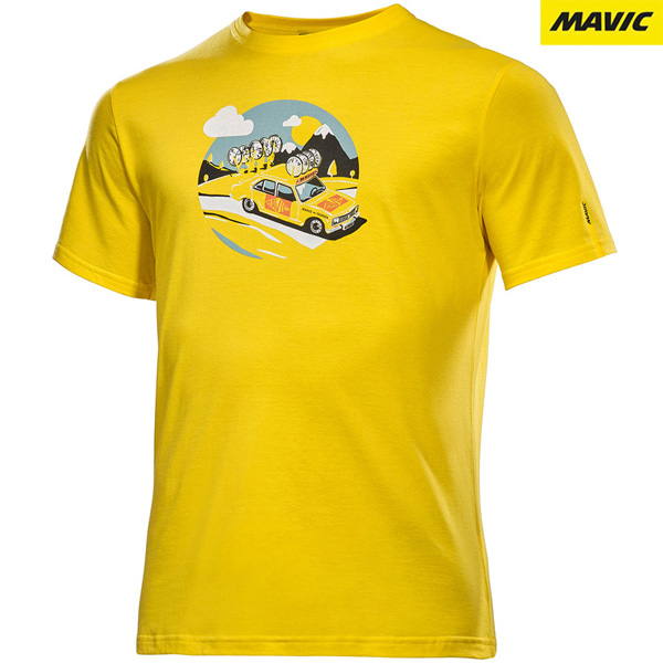 MAVIC(マビック)SSC YELLOW CAR Tシャツ(イエロー01)