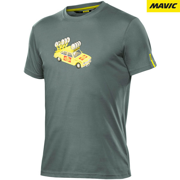 MAVIC(マビック)SSC YELLOW CAR Tシャツ(GREEN BALSAM)