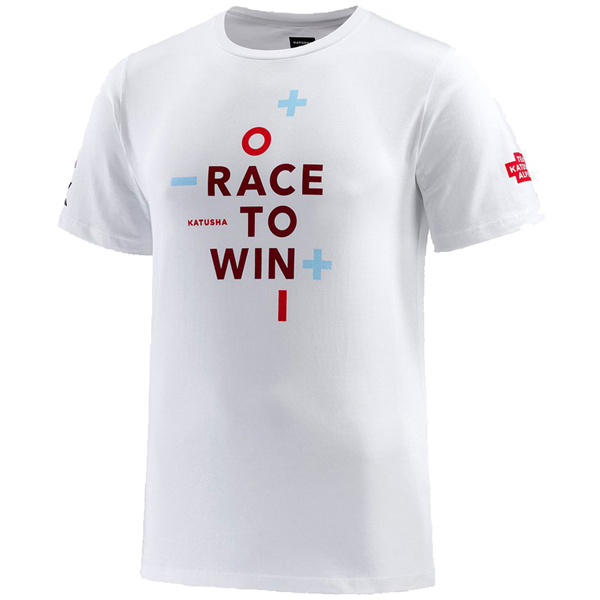 TEAM KATUSHA ALPECIN(チームカチューシャアルペシン)Tシャツ(ホワイト)