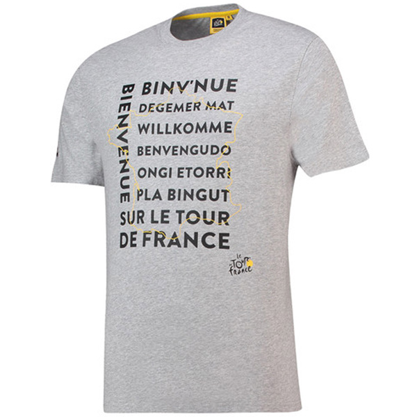 TOUR de FRANCE(ツールドフランス)Tシャツ(Graphic / グレー)