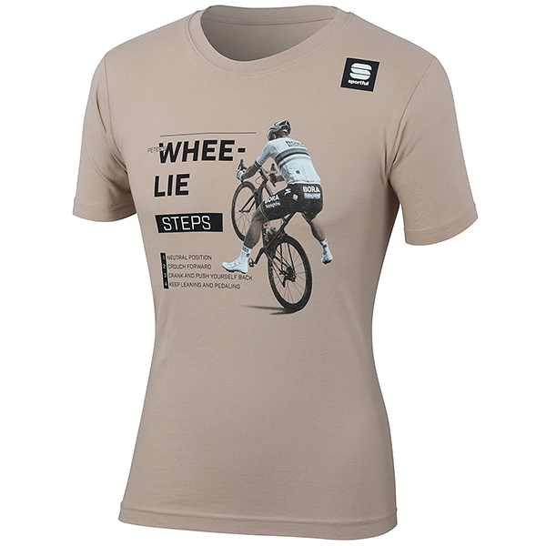 sportful(スポーツフル)SAGAN WHEE-LIE(サガン  ホイーリー)Tシャツ(ベージュ)