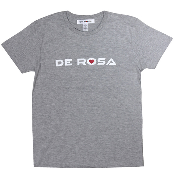 DE ROSA(デローザ)Tシャツ Logo2020(グレー)