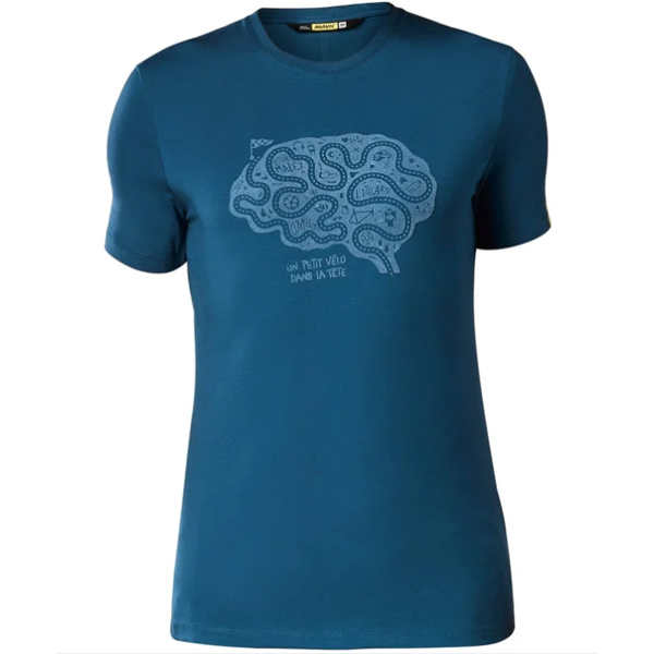 MAVIC(マビック)BRAIN(ブレイン)Tシャツ(ポセイドンブルー)