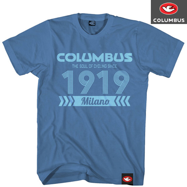 COLUMBUS(コロンバス)1919 Tシャツ(スモークブルー)