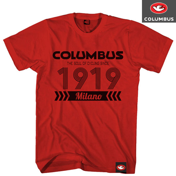 COLUMBUS(コロンバス)1919 Tシャツ(レッド)