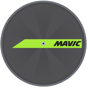mavicロゴ リムステッカー白40mmサイズ12枚セット もらし