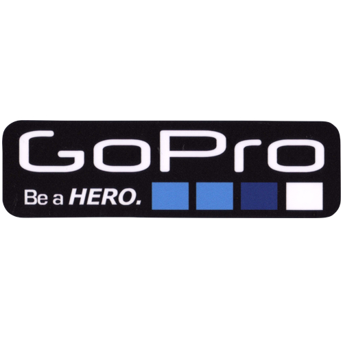 GoPro ロゴステッカー(Aデザイン/W2.9/H0.9)