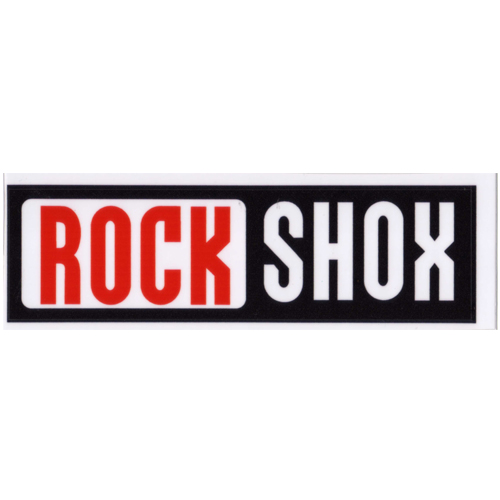 ROCK SHOX(ロックショックス)ロゴステッカー(Cデザイン/W7.1/H2)