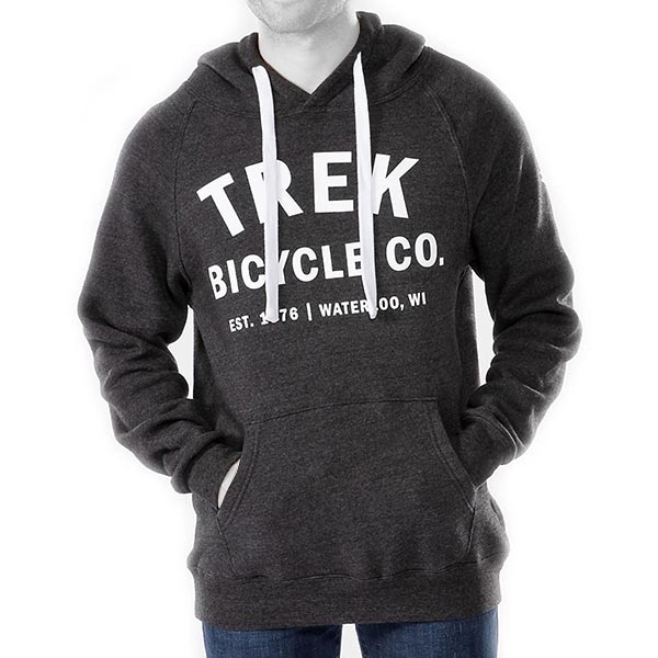 TREK CO(トレック)HOODIE SWEATSHIRT(フーディ スウェットシャツ)(ブラック)