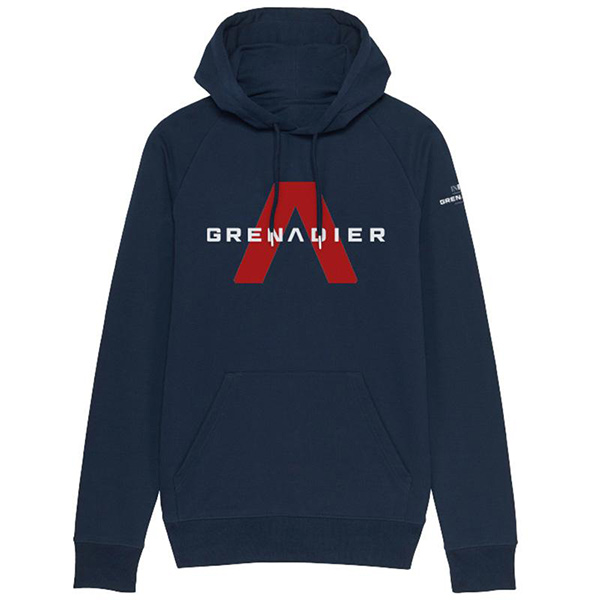 INEOS Grenadiers(イネオス グレナディアス)Logo Hoodie(ロゴ フーディ)(ブラック)