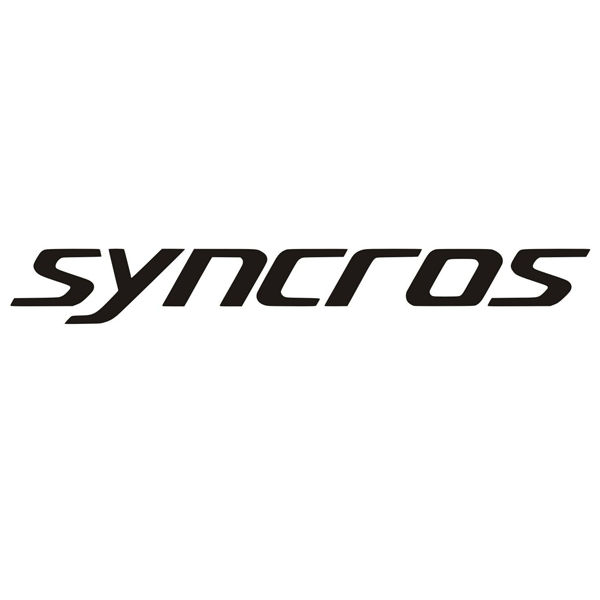 syncros(シンクロス)ロゴステッカー(ブラック/12cm)