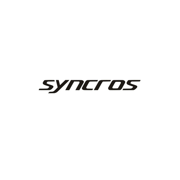 syncros(シンクロス)ロゴステッカー(ブラック/6cm)