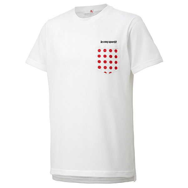 le coq sportif(ルコック スポルティフ)Tシャツ(2020/ホワイト/レッド)