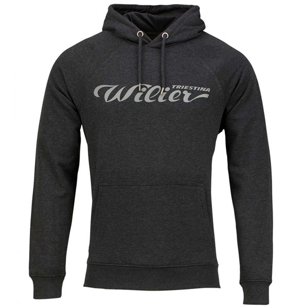 Wilier(ウィリエール)Logo Hoodie(ロゴフーディ)(ダークグレー)