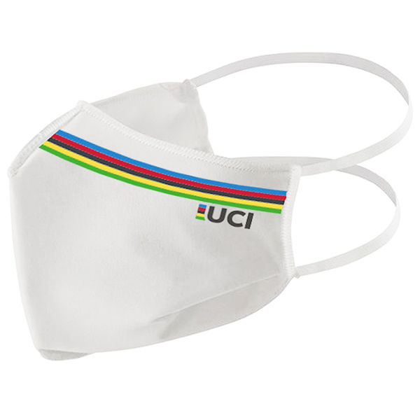 Santini(サンティーニ)UCI FACE COVER(ユーシーアイ フェイスマスク)(ホワイト)