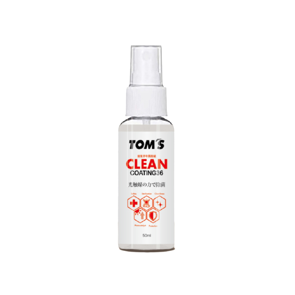 TOM’S(トムス)CLEAN COATING(クリーンコーティング)36 除菌コーティングスプレー(50mlボトル)