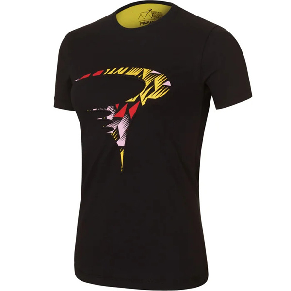 PINARELLO(ピナレロ)ART LOGO WOMAN(アートロゴ ウーマン)Tシャツ(ブラック)