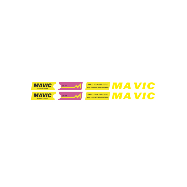 MAVIC(マヴィック)GEL 330リムステッカー