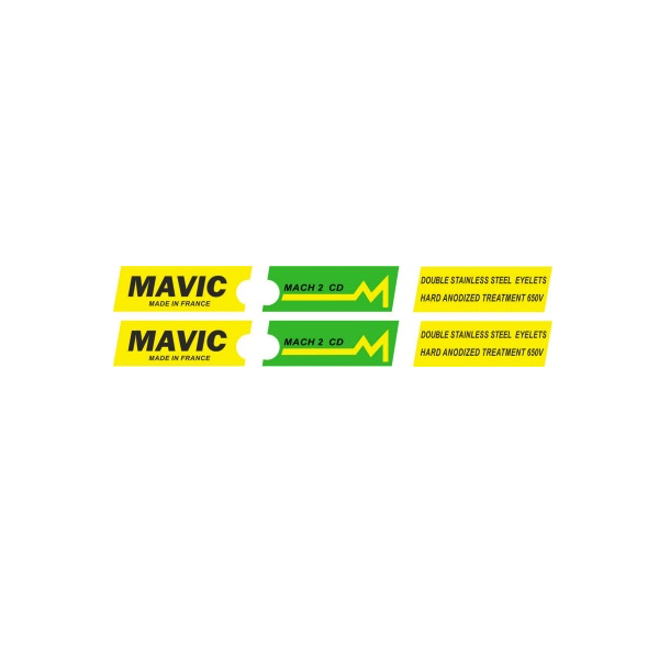 MAVIC(マヴィック) MACH(マッハ)2 CD リムステッカー