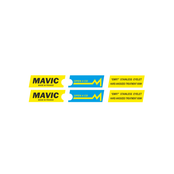 MAVIC(マヴィック)OPEN 4 CDリムステッカー