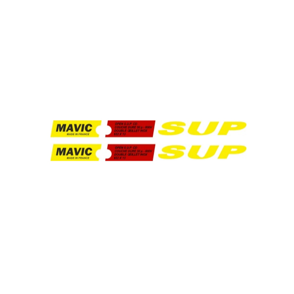 MAVIC(マヴィック)OPEN SUPリムステッカー