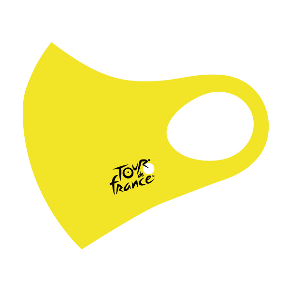 TOUR de FRANCE(ツールドフランス)OFFICIAL MASK(オフィシャルマスク)(イエロー)