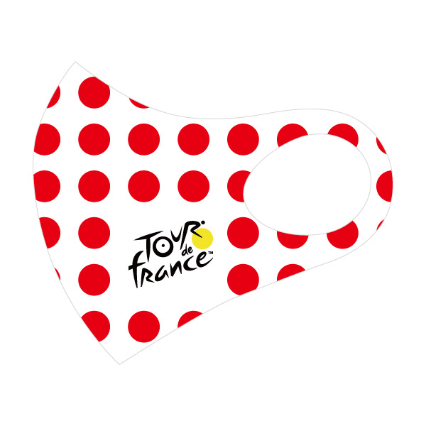 TOUR de FRANCE(ツールドフランス)OFFICIAL MASK(オフィシャルマスク)(ポルカドット)