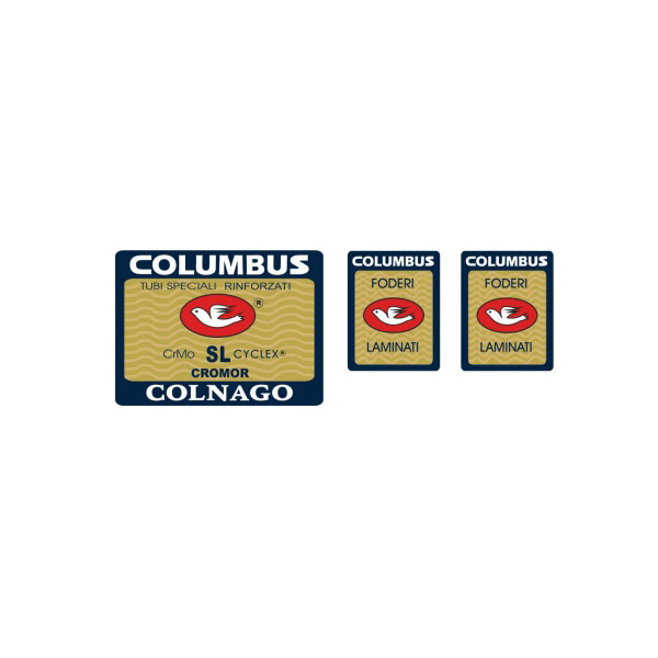COLUMBUS(コロンバス)SL(エスエル)COLNAGO(コルナゴ)シートチューブフロントフォークステッカーセット | Pursuit Kids  / e-store