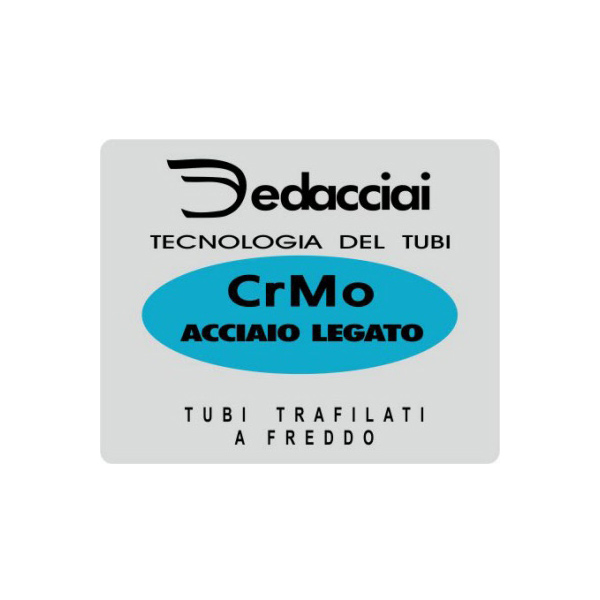 Dedacciai(デダチャイ)CrMoフレームチュービングステッカー