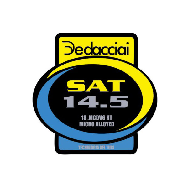 Dedacciai(デダチャイ)SAT 14.5フレームチュービングステッカー