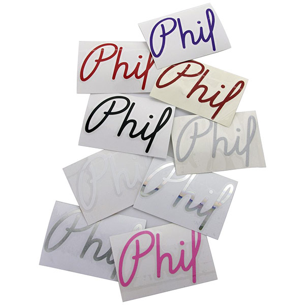 Phil Wood(フィルウッド)ステッカーセット(2枚1セット)