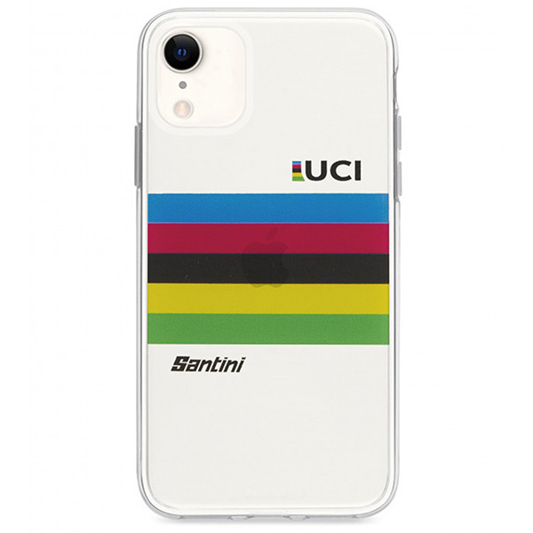 Santini(サンティーニ)iPhone(アイフォン)カバー(UCI/レインボー)